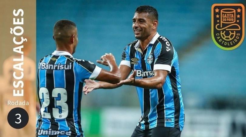 O Grêmio. de Diego Souza, encara o Corinthians na terceira rodada do Brasileirão.