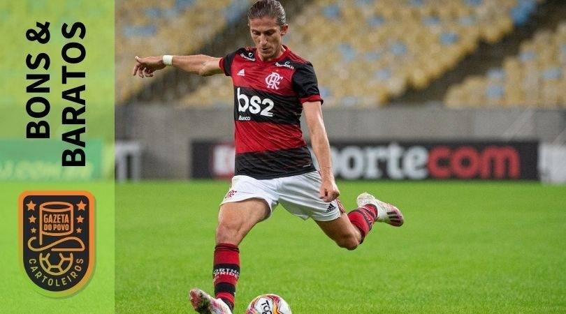 Filipe Luis, do Flamengo, é uma opção boa e barata para a rodada 8 do Brasileirão no Cartola FC