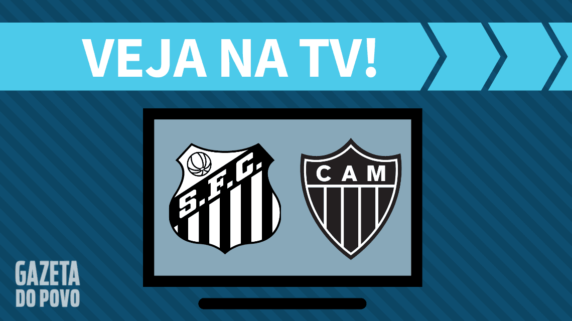 Santos x Atlético-MG AO VIVO: saiba como assistir ao jogo na TV