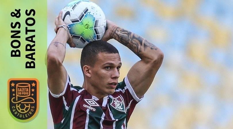 O lateral Calegari, do Fluminense, é uma opção de jogador bom e barato para a rodada 12 do Cartola FC 2020