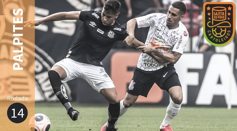 Santos e Corinthians se enfrentam na rodada 14 do Brasileirão 2020