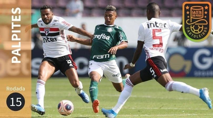 Palmeiras e São Paulo se enfrentam na rodada 15 do Brasileirão 2020.