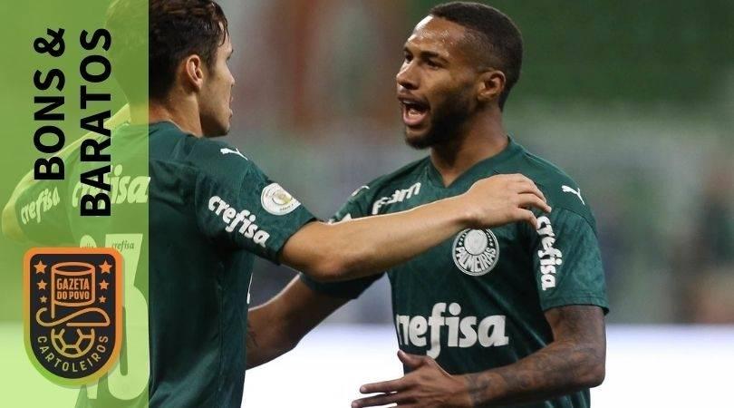 Wesley, atacante do Palmeiras, é uma opção boa e barata para a rodada 16 no Cartola FC