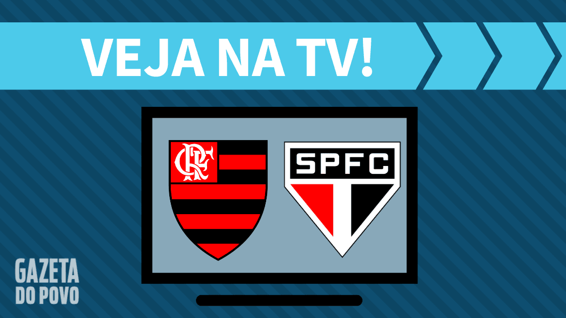 Flamengo x São Paulo AO VIVO: saiba como assistir ao jogo na TV.