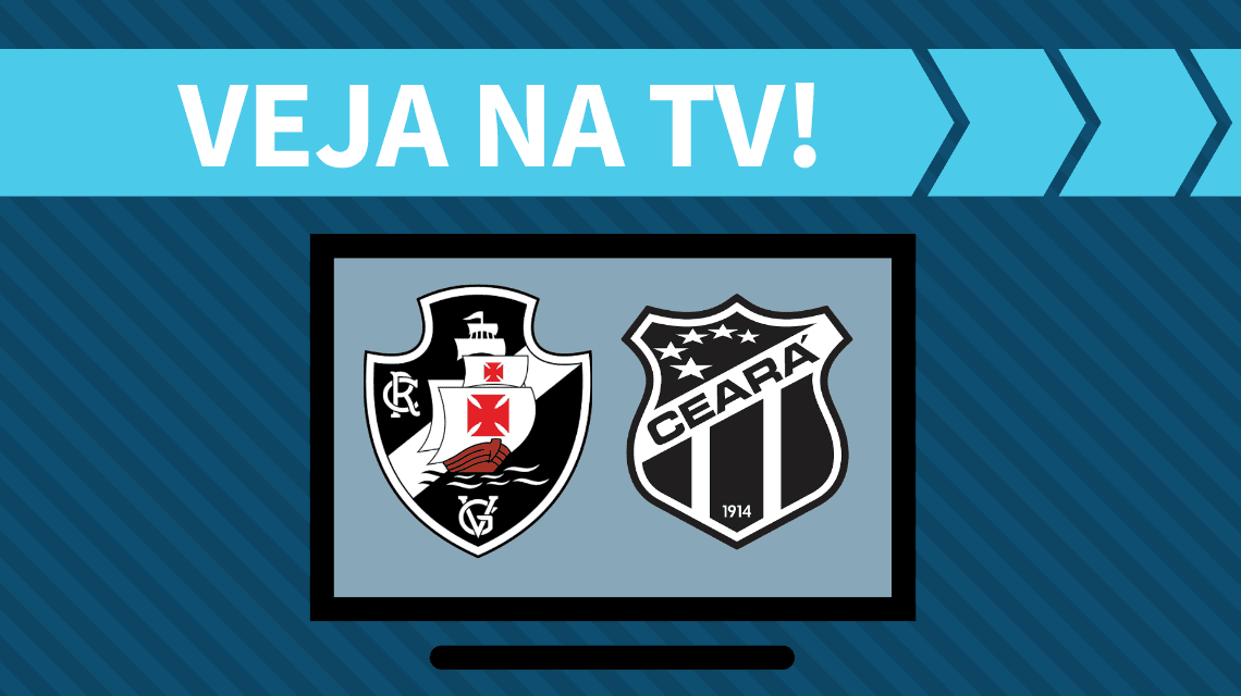 Vasco x Ceará: Saiba como assistir ao jogo na TV.