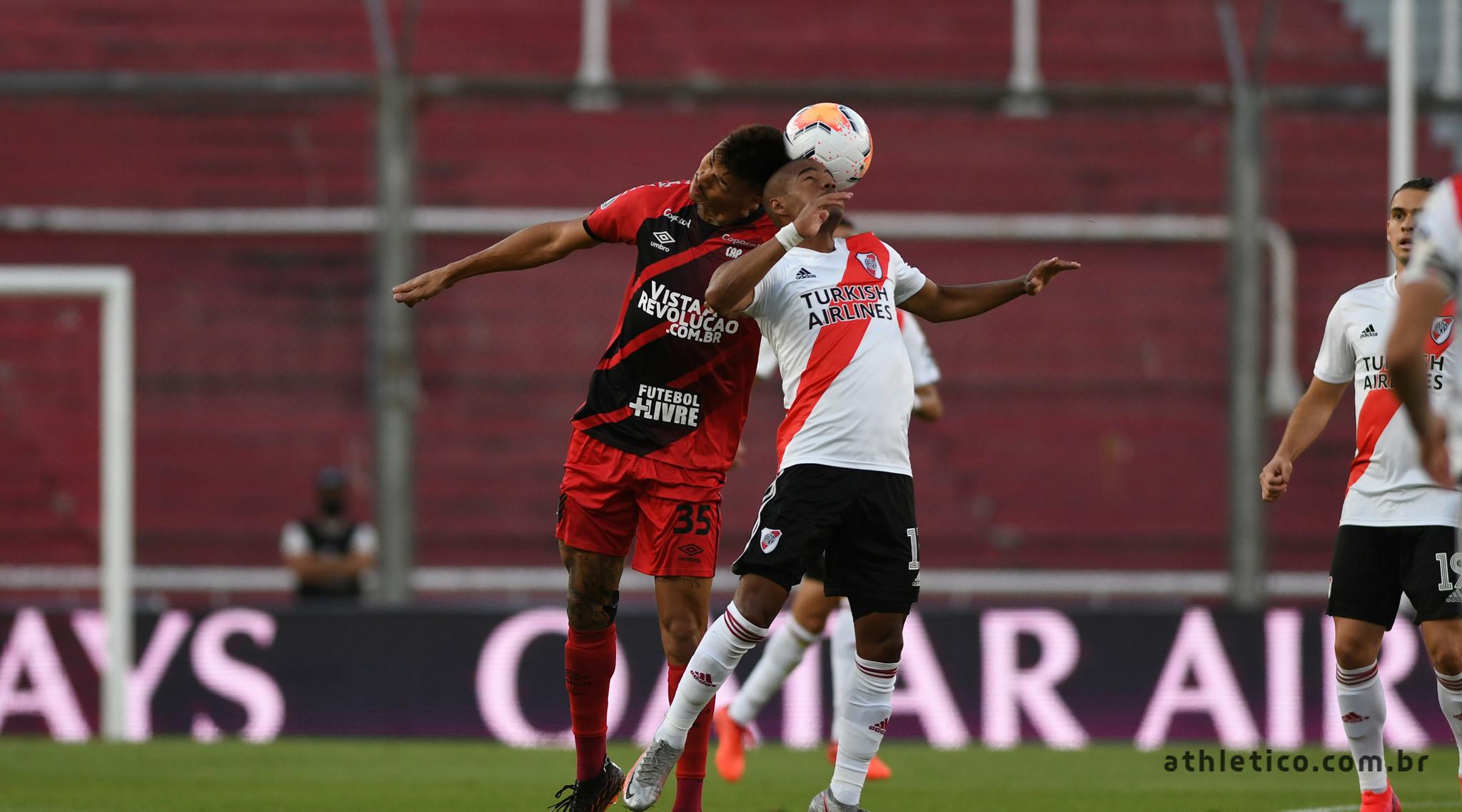 Athletico perdeu para o River e está eliminado da Libertadores 2020