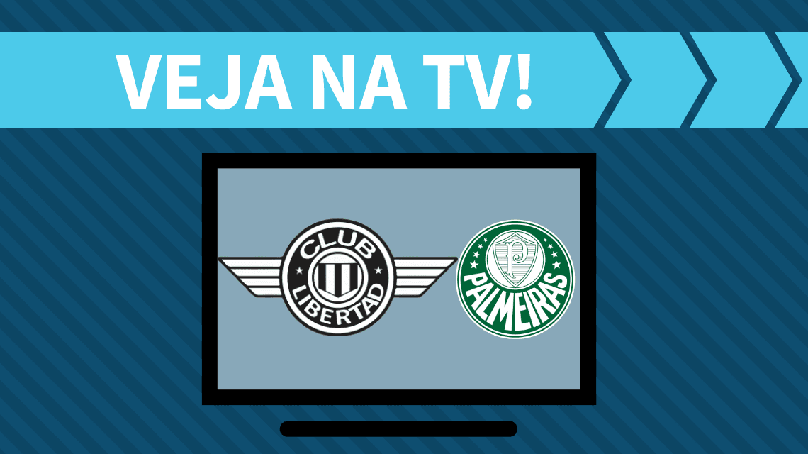 Libertad x Palmeiras AO VIVO: saiba como assistir ao jogo na TV.