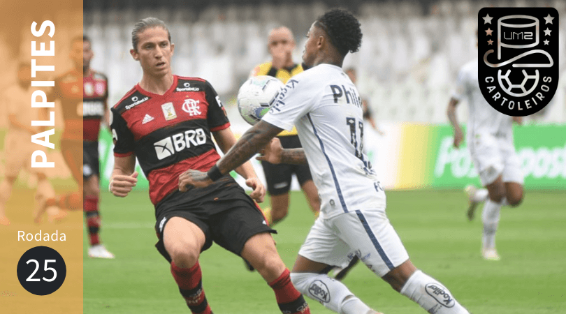 Santos e Flamengo se enfrentam na rodada 25 do Brasileirão 2020