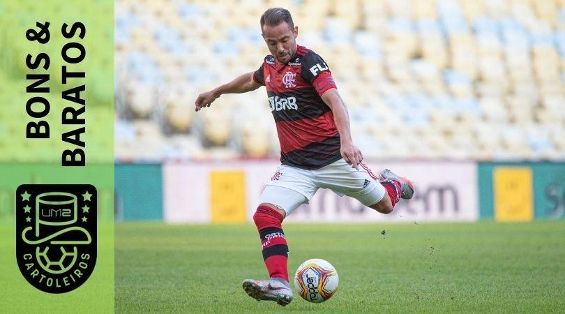 Everton Ribeiro, do Flamengo, é uma opção boa e barata para a rodada 26 do Cartola FC 2020
