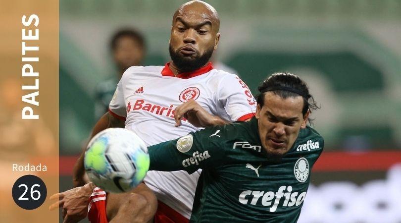 Internacional e Palmeiras se enfrentam na rodada 26 do Brasileirão 2020