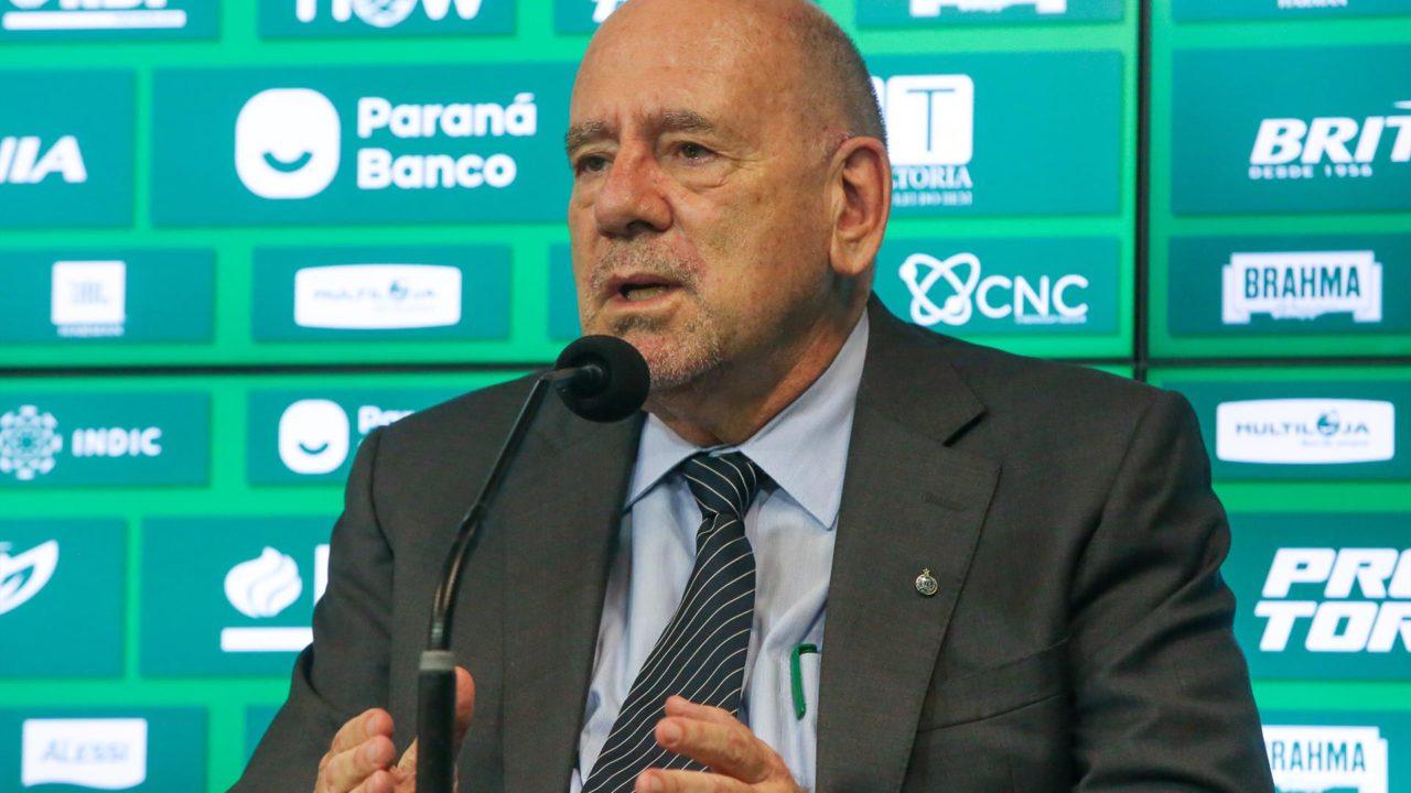 Brunoro é o diretor executivo do Coritiba.