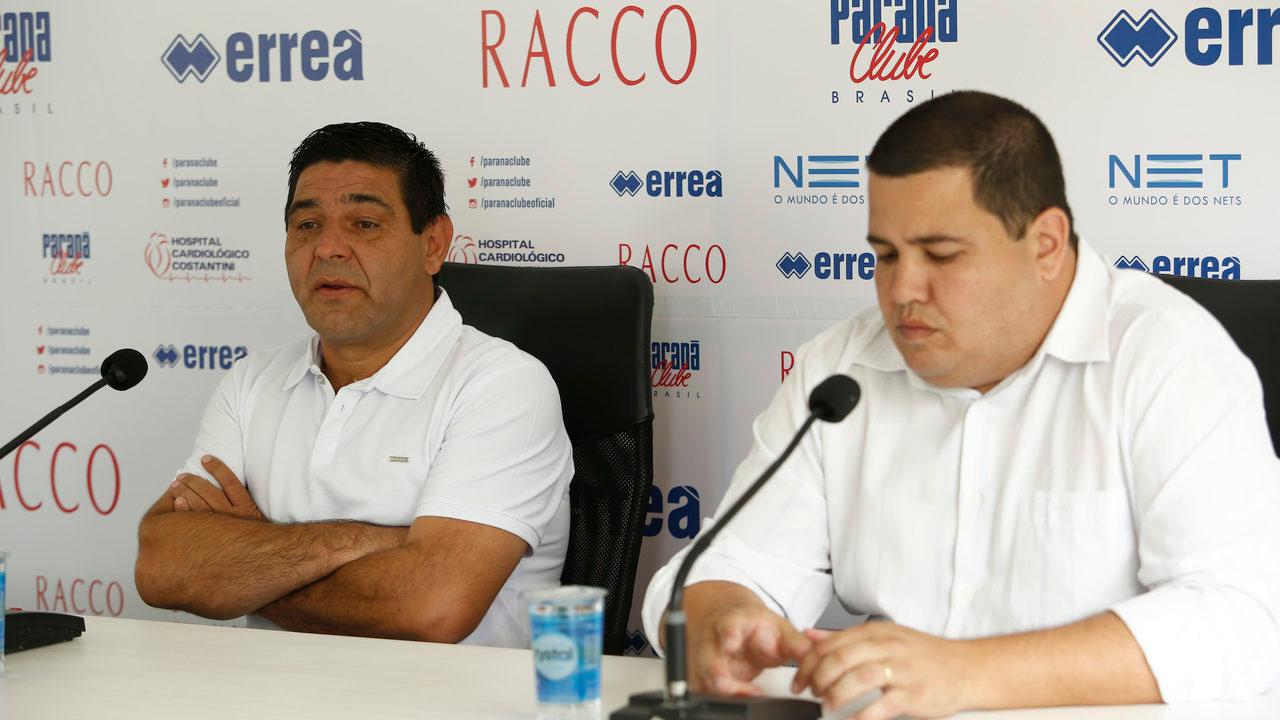 Vavá e Leonardo Oliveira em 2016. Foto: Arquivo/Gazeta do Povo.
