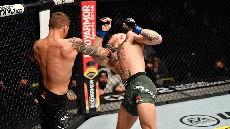 Conor McGregor é nocauteado por Dustin Poirier pelo UFC 257