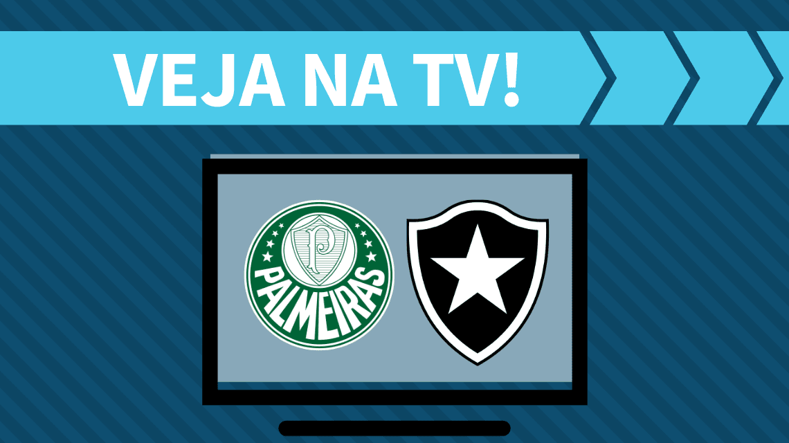 Palmeiras x Botafogo AO VIVO: saiba como assistir ao jogo na TV