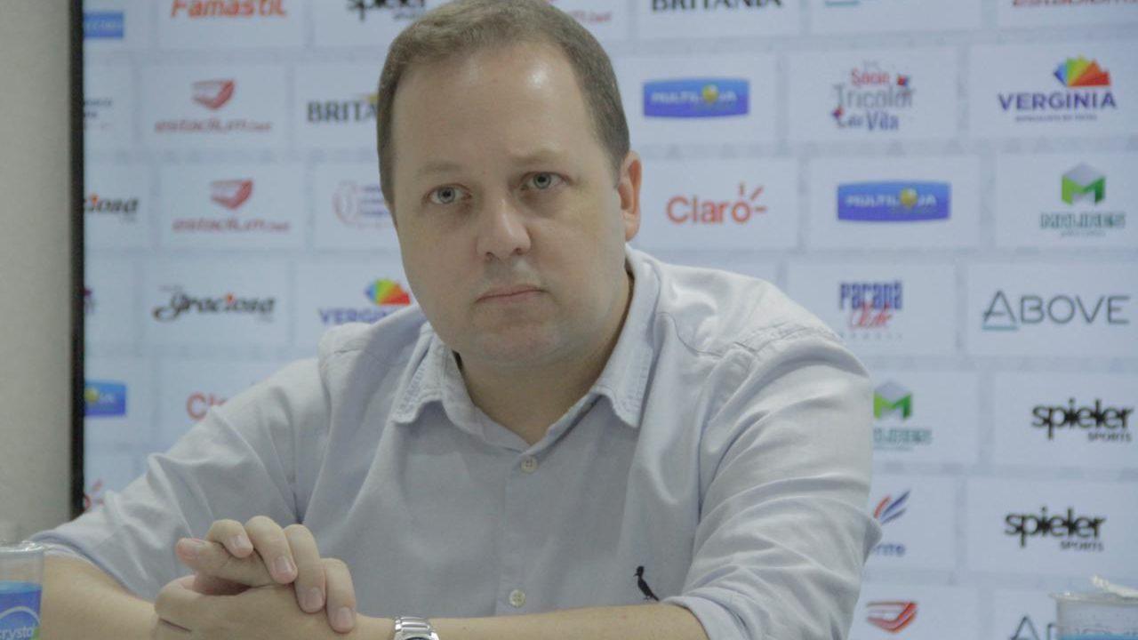 Moisés Von Ahn é o novo executivo de futebol do Paraná. Foto: Rui Santos/Paraná. 
