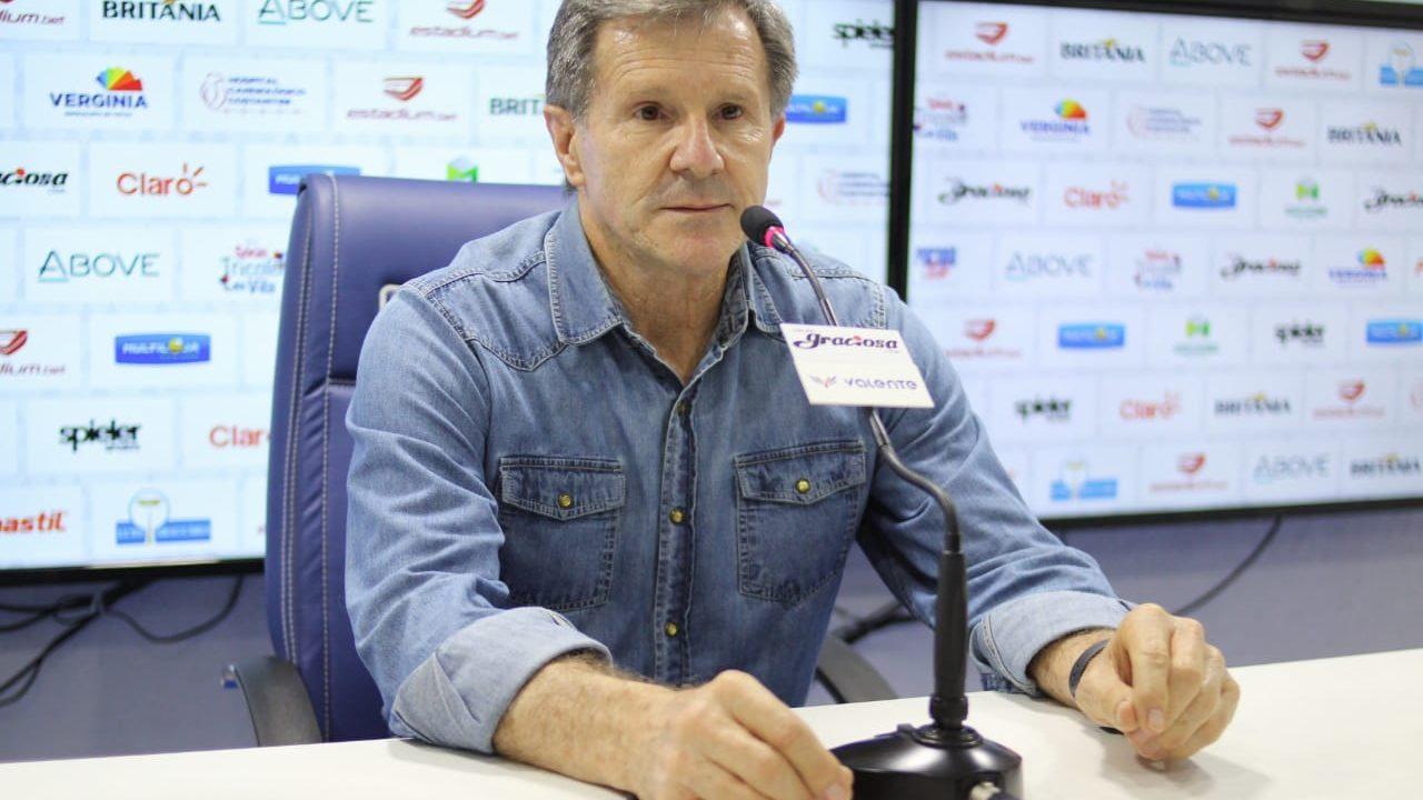 Sérgio Molletta assumiu o Paraná de forma interina. Foto: Rui Santos/Paraná Clube. 