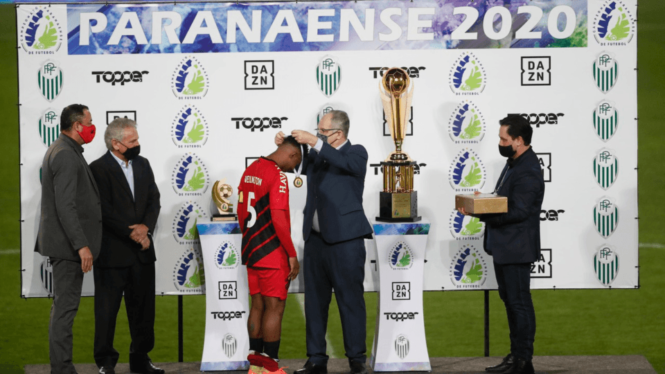 Athletico conquistou o tri em 2020. Foto: Albari Rosa/Foto Digital/UmDois