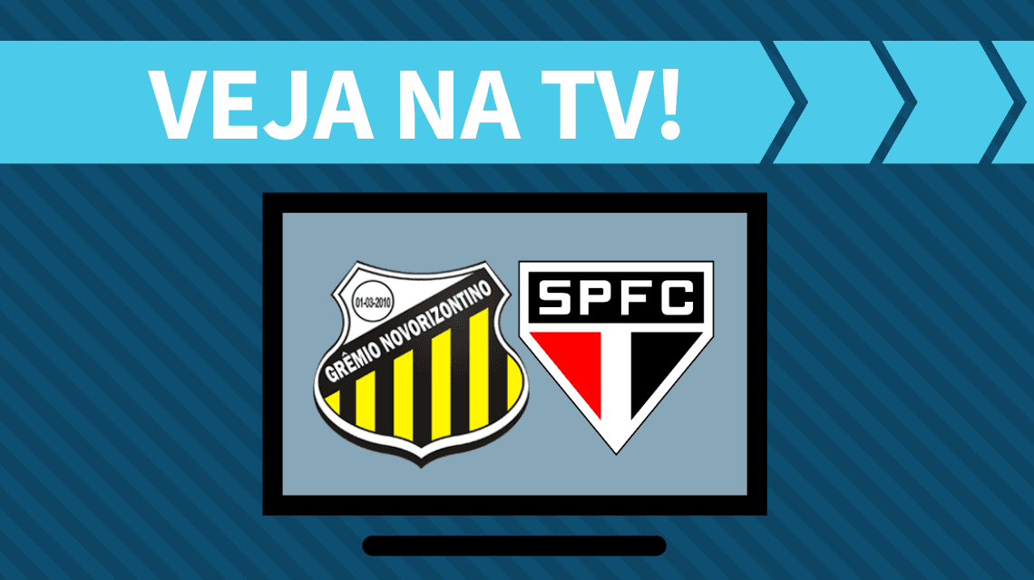 Novorizontino x São Paulo AO VIVO: como assistir ao jogo na TV