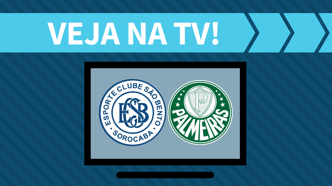 São Bento x Palmeiras: saiba como assistir ao jogo na TV