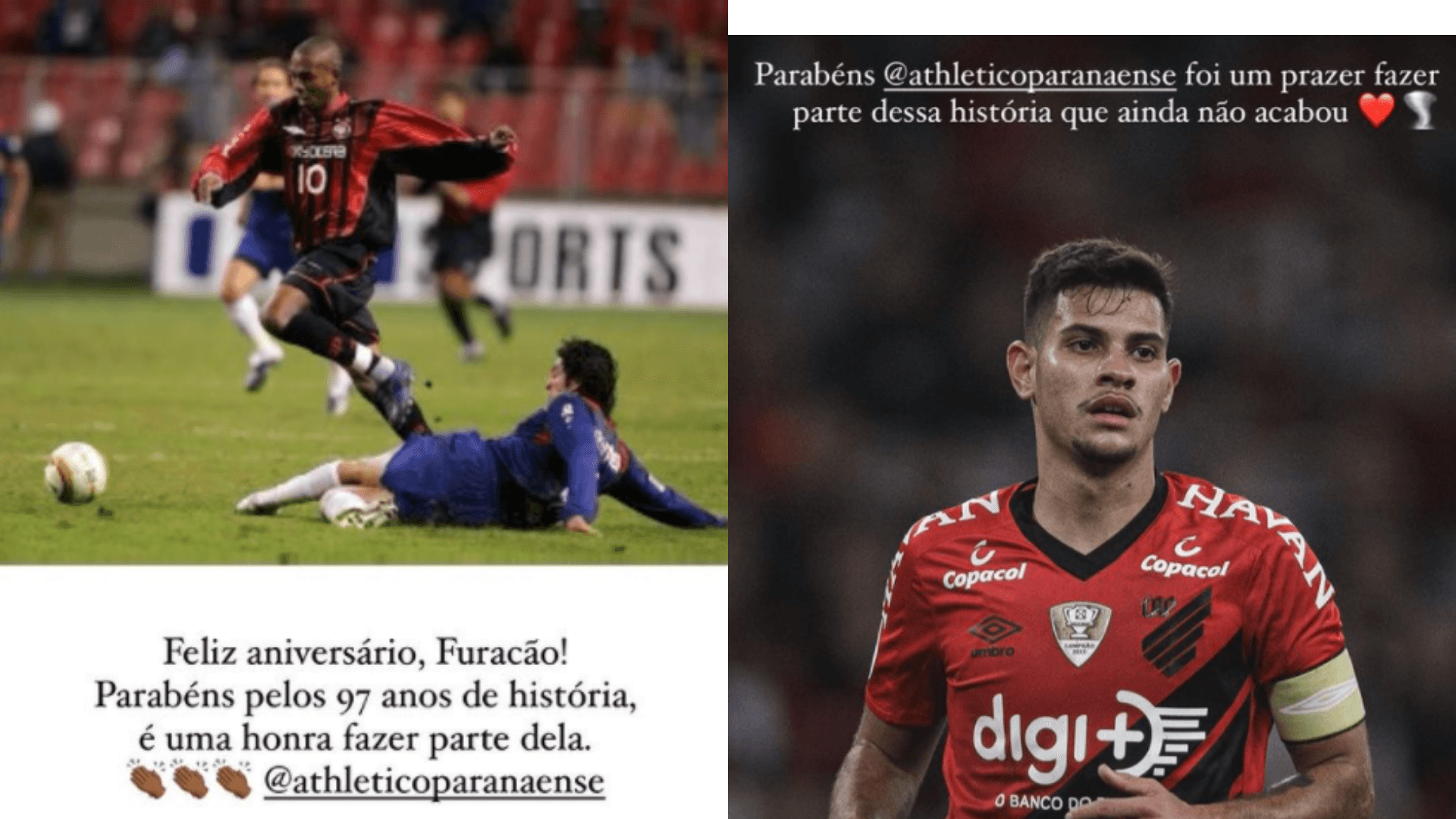 Publicações de Fernandinho e Bruno Guimarães agitaram os atleticanos