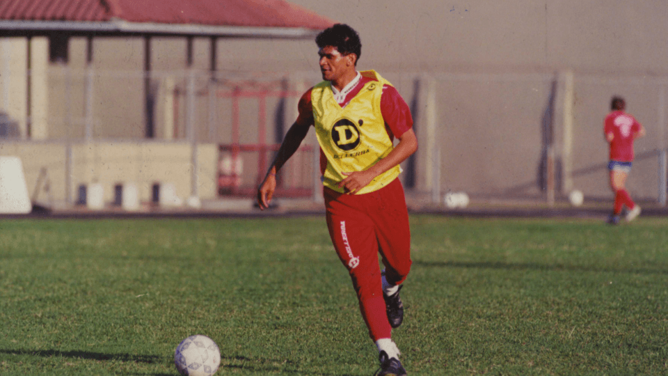 Edinho Baiano treina na Vila Capanema. Foto: Antonio Costa/Gazeta do Povo