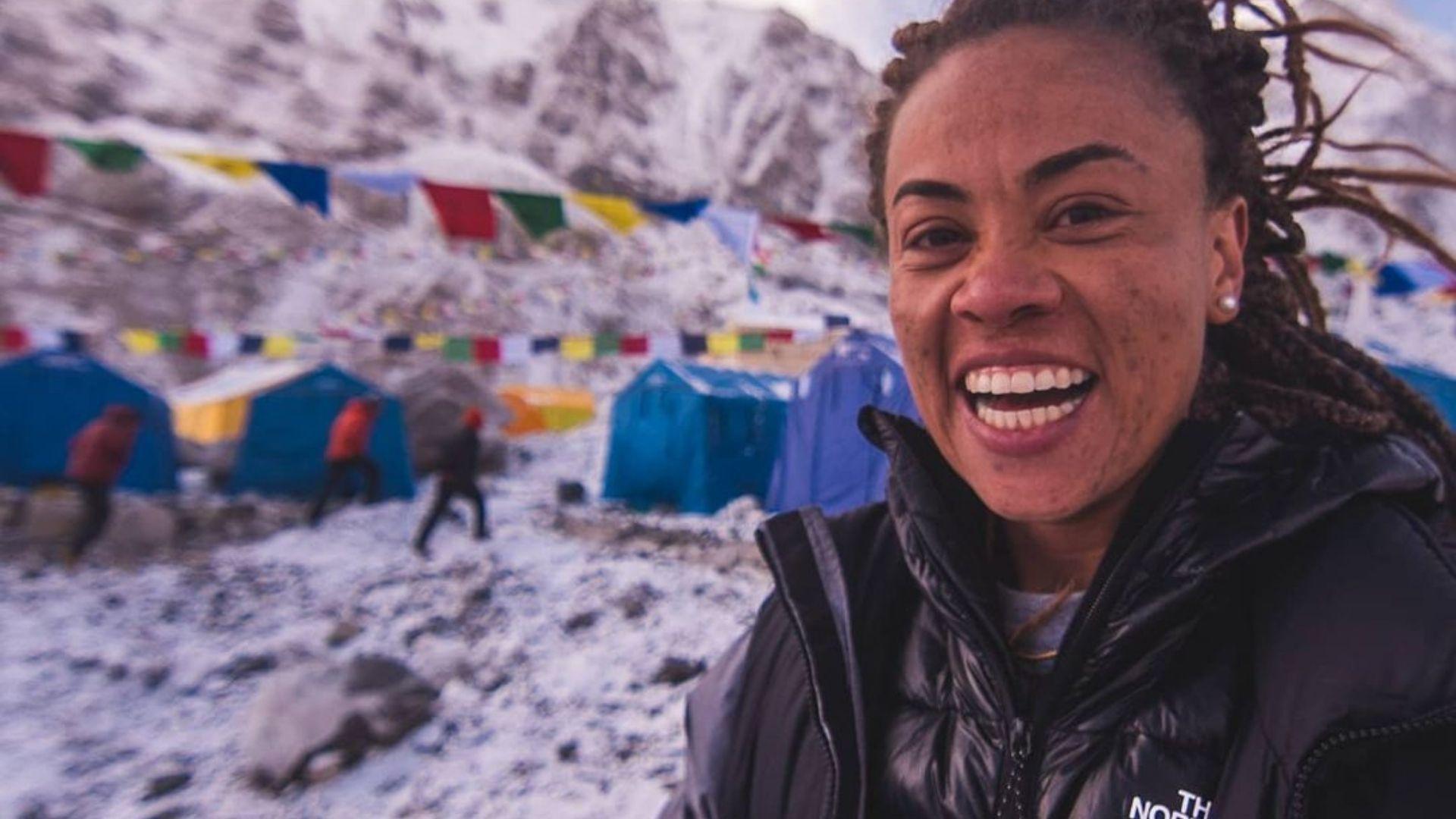 Aretha Duarte no Everest