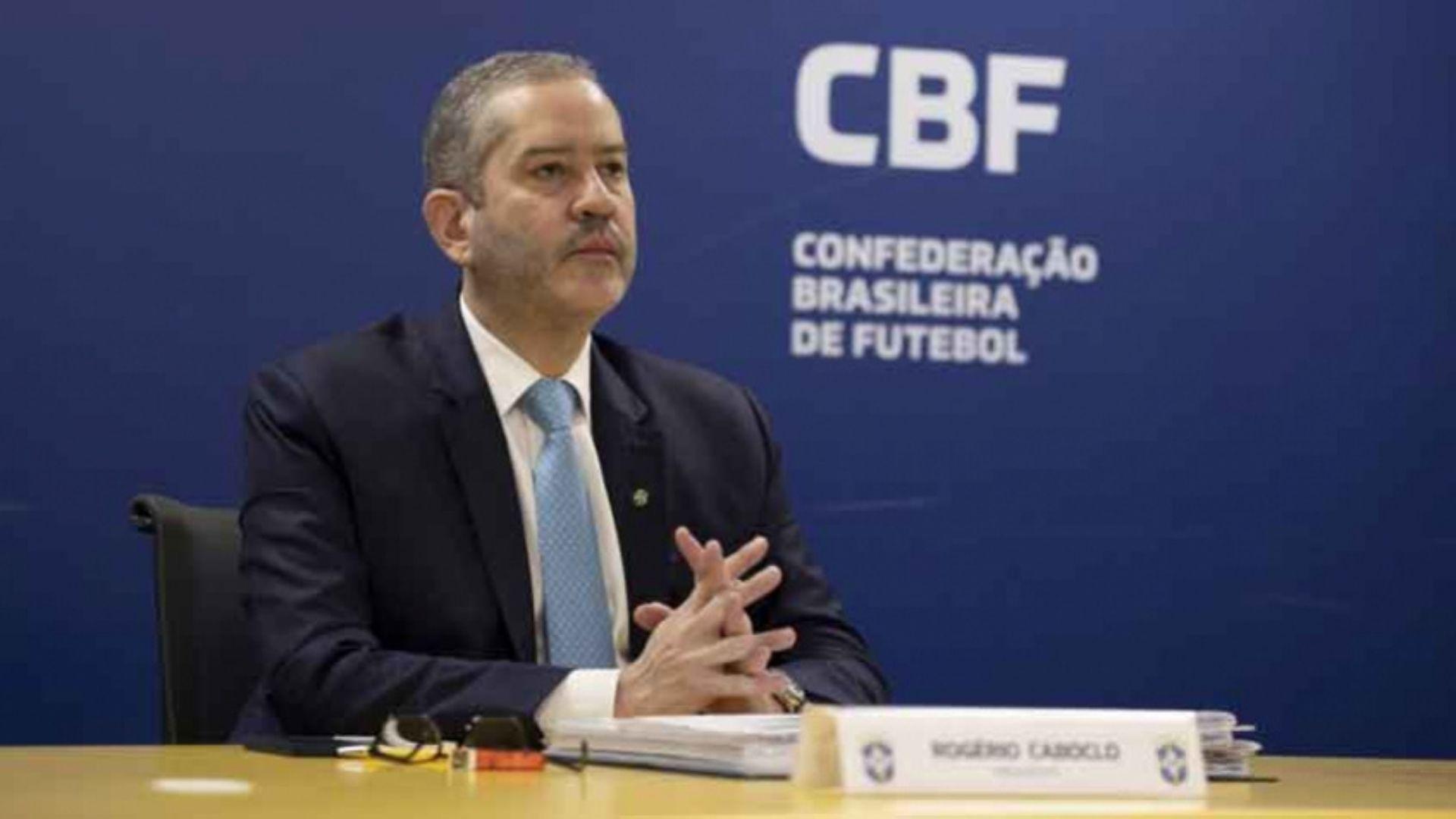 Presidente da CBF, Rogério Caboclo