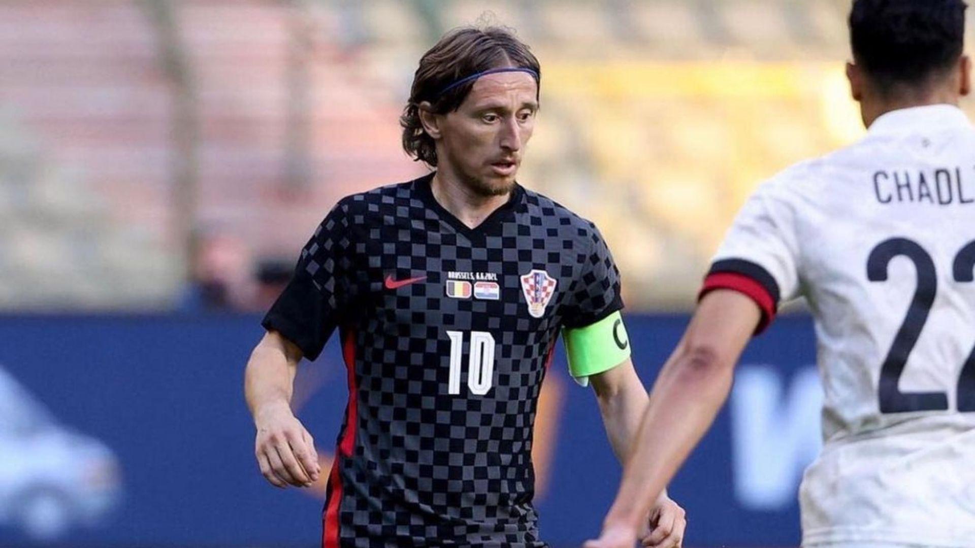 Luka Modric, capitão da Croácia