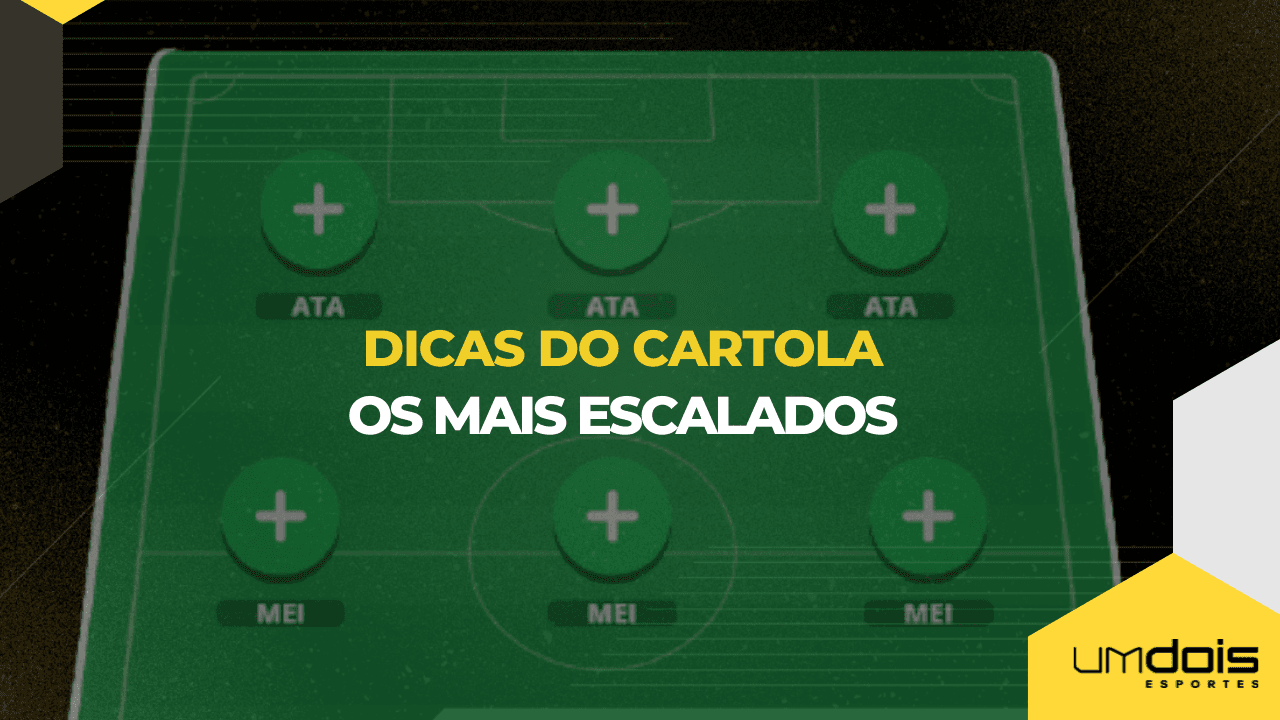 Cartola FC: veja os jogadores mais escalados da 7ª rodada
