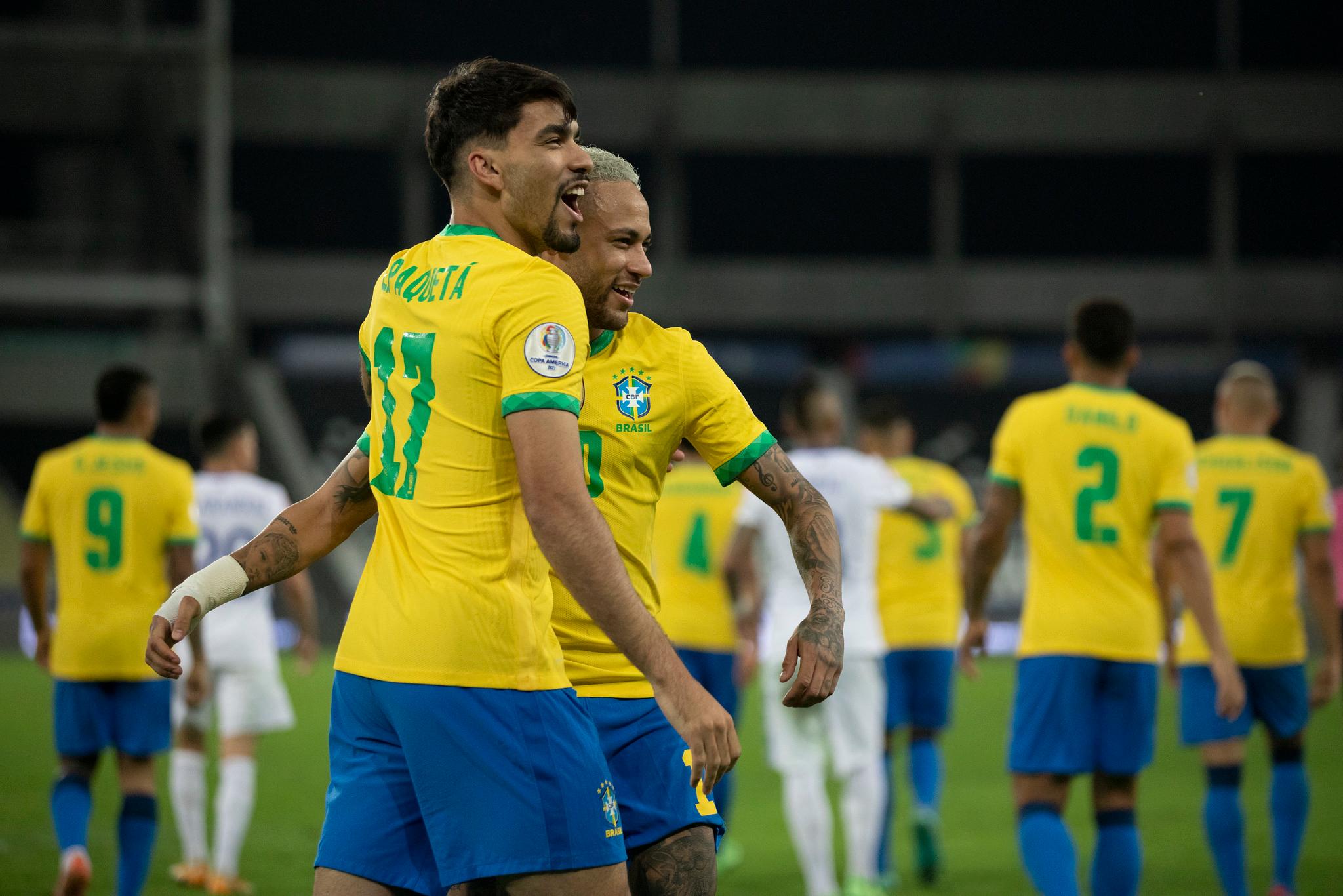 Brasil vence o Chile e se classifica para as semifinais da Copa América