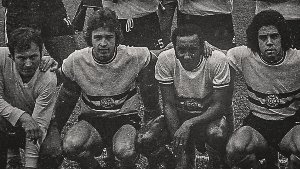 Renato Follador, o segundo, da esquerda para a direita. Divulgação/Coritiba