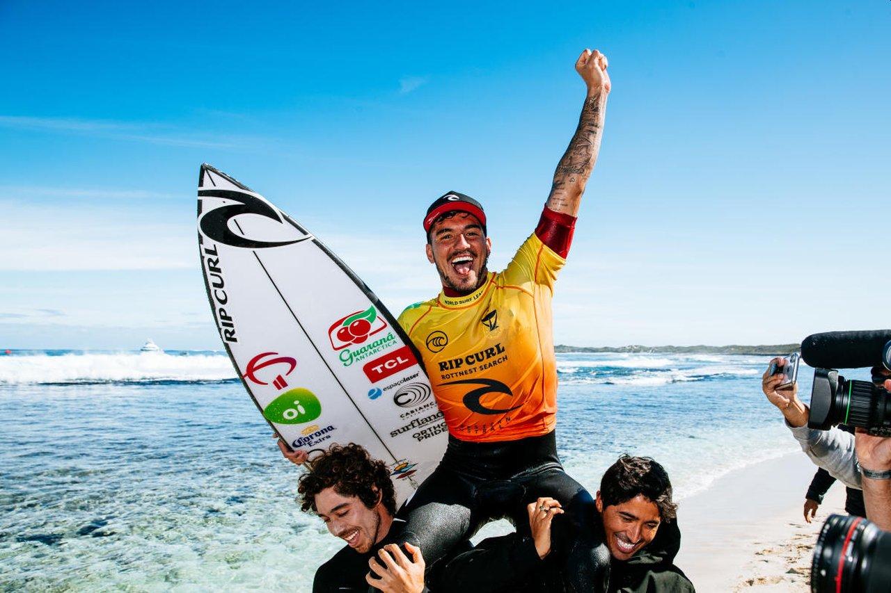 Gabriel Medina é o favorito ao ouro no surfe.