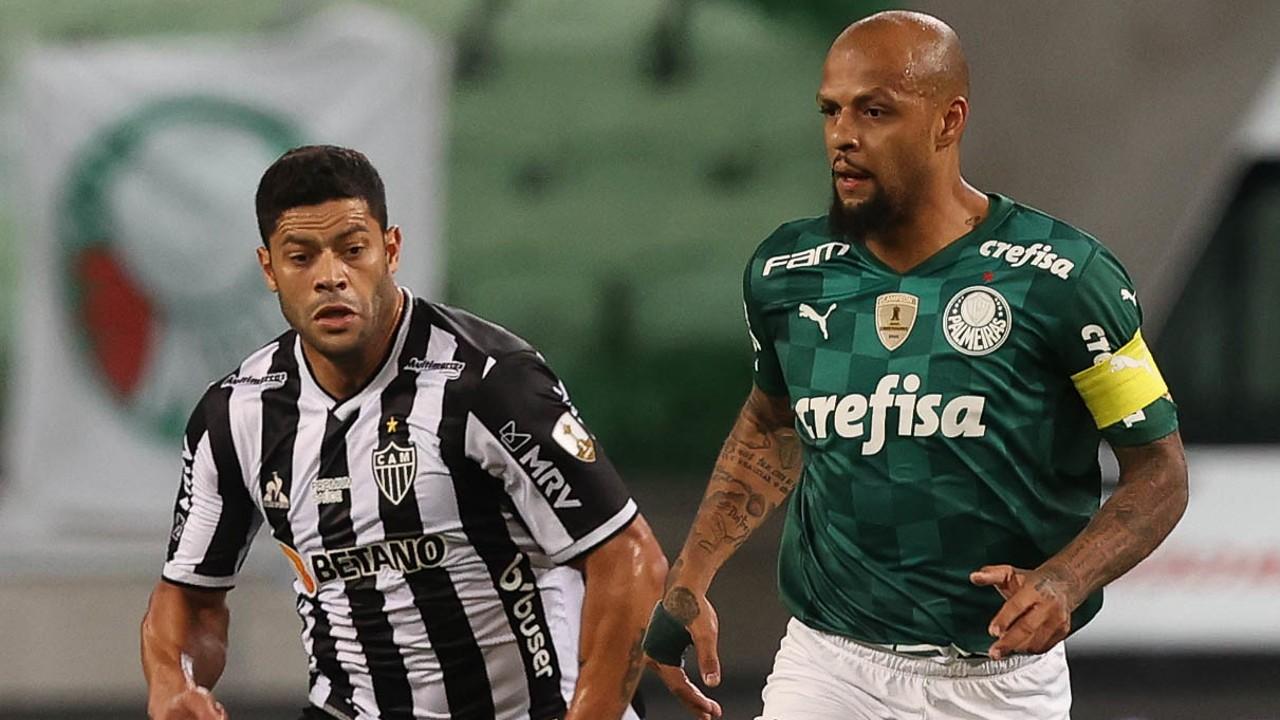 Palmeiras e Atlético-MG ficaram no 0 a 0 pela semifinal da Libertadores