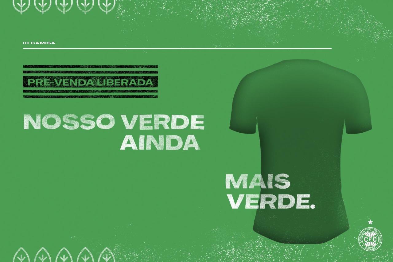 Nova camisa do Coritiba.