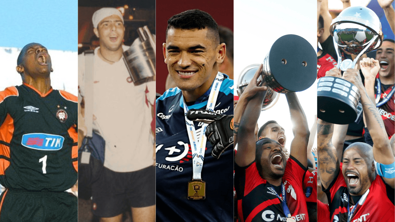 Flávio, Gustavo, Santos, Nikão… Veja quem são os maiores campeões da história do Athletico