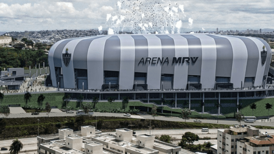 Projeto da Arena MRV. Divulgação/Atlético-MG