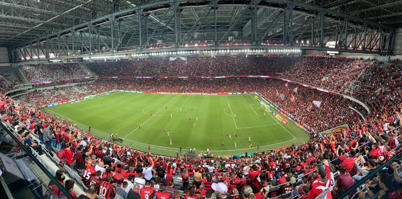 Athletico fez sexto maior público da Arena.
