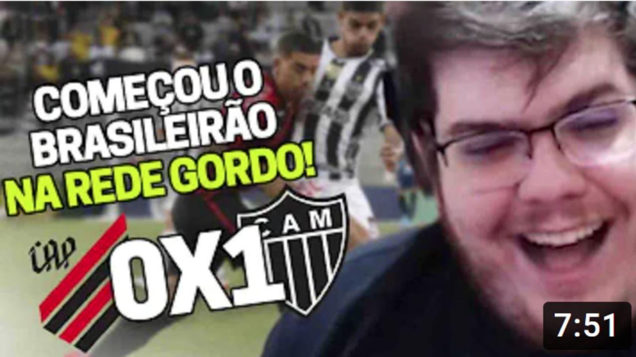 Athletico usa Casimiro em guerra contra a Globo; saiba como é a parceria entre clube e streamer