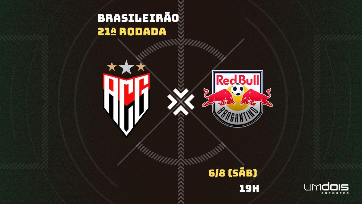 Atlético-GO x Bragantino: onde assistir ao vivo, horário, escalações e arbitragem