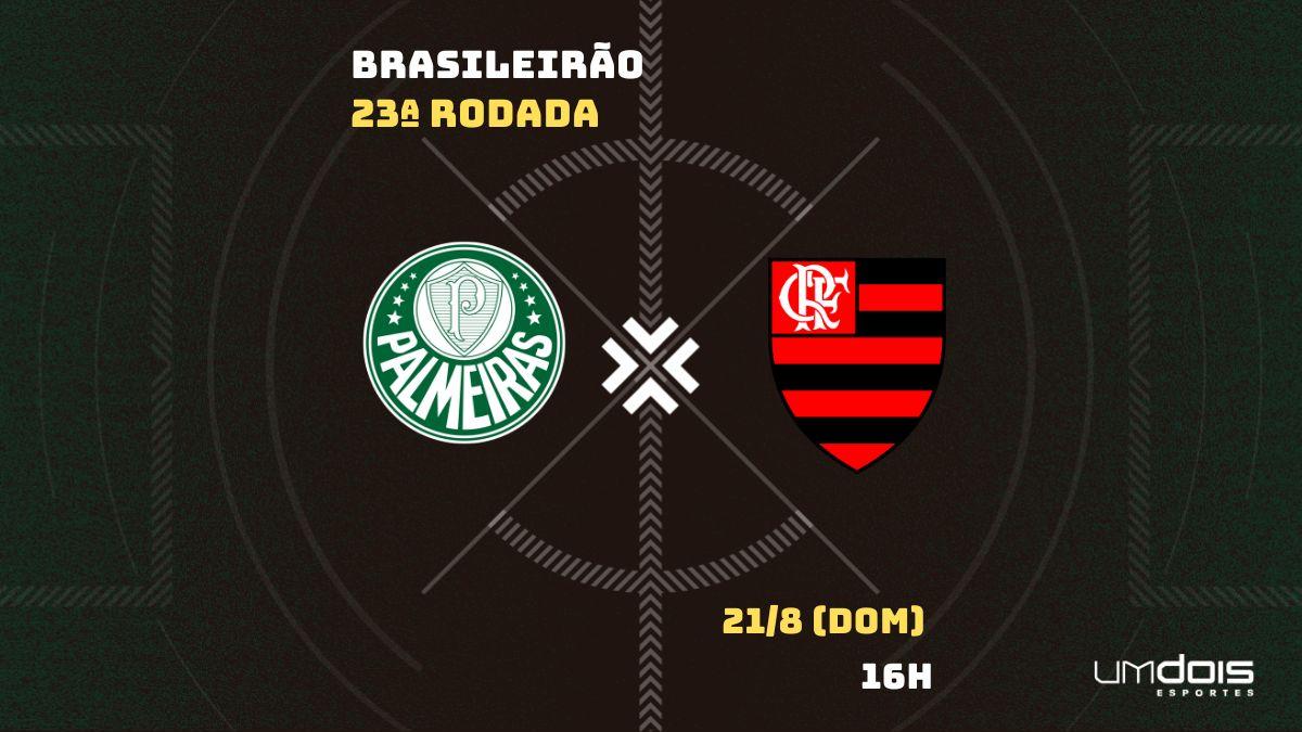 Palmeiras x Flamengo.