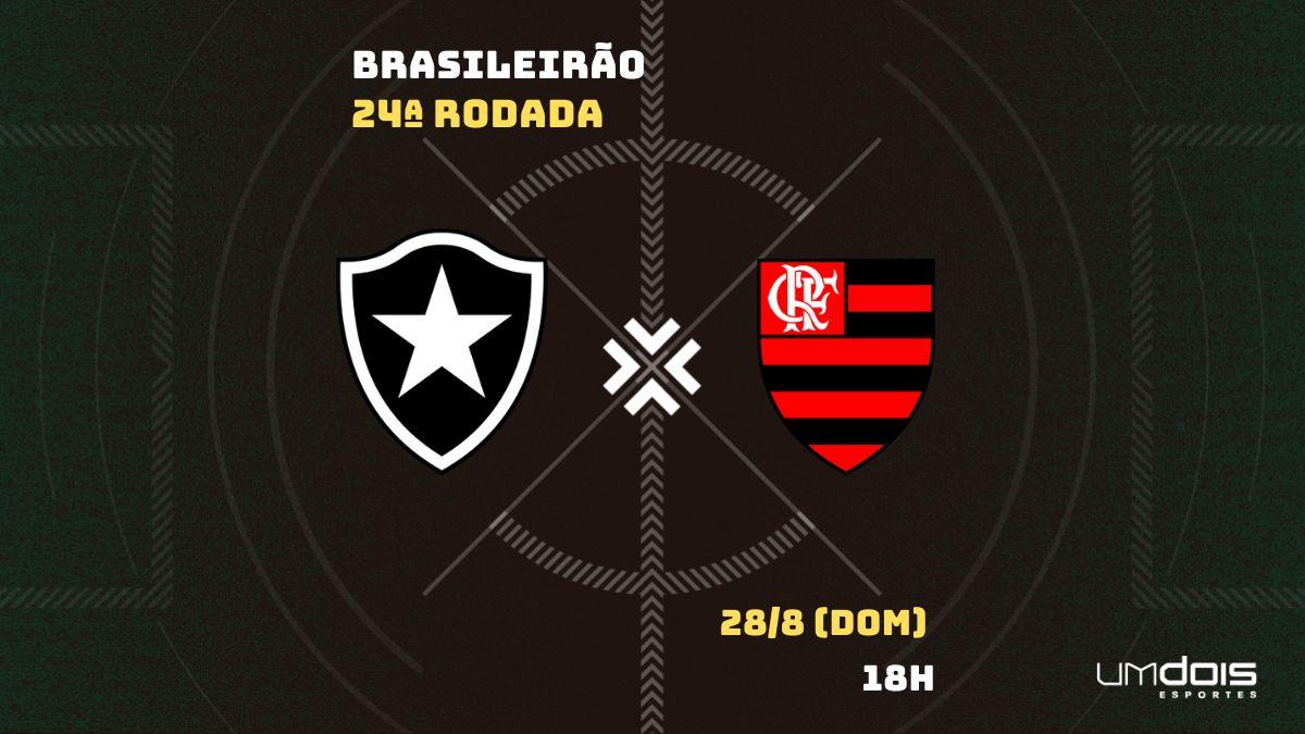 Botafogo x Flamengo: veja onde assistir ao vivo, horário, escalações e arbitragem