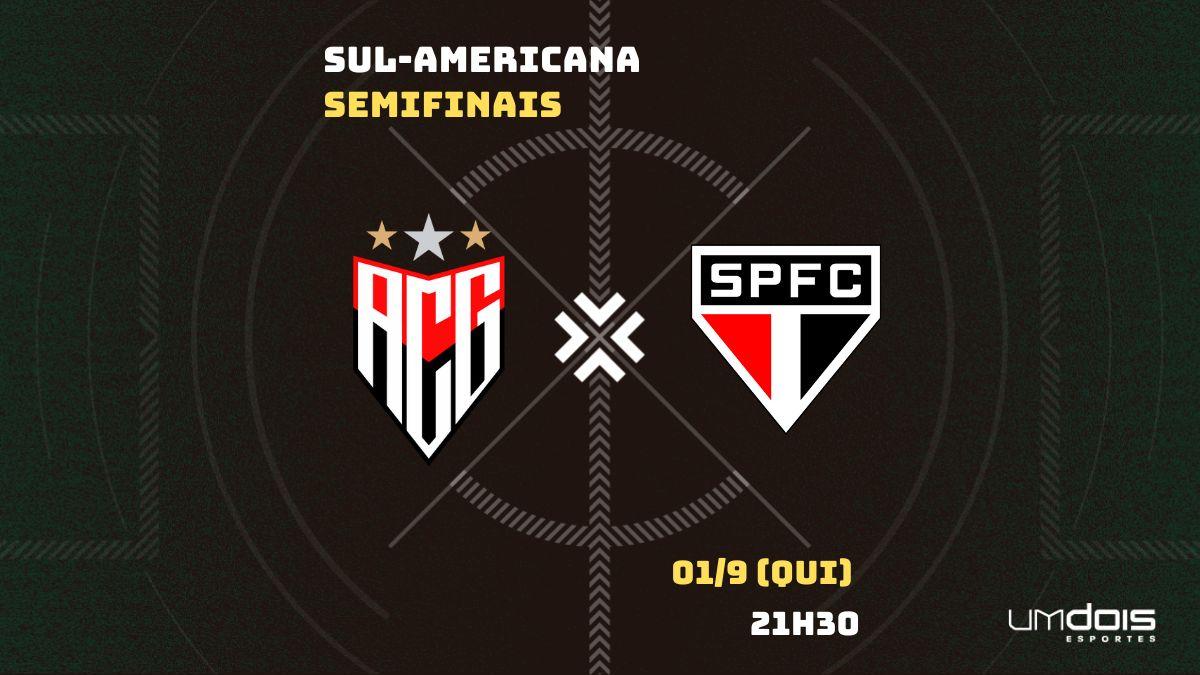 Atlético-GO x São Paulo.