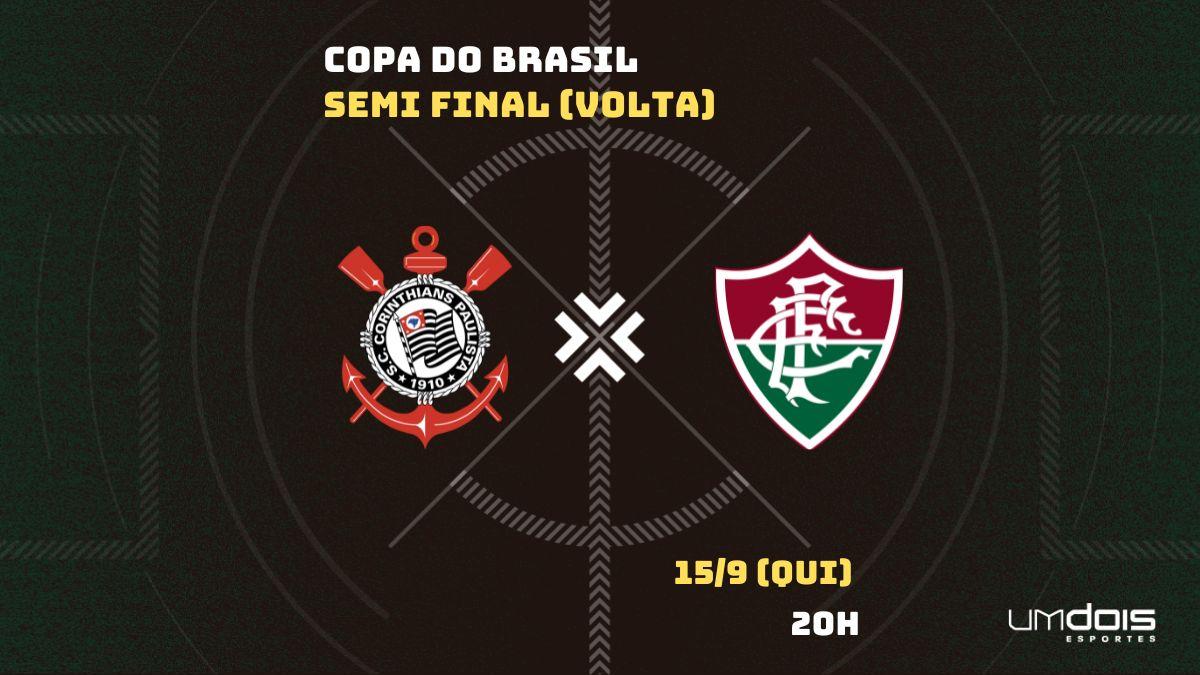 Corinthians x Fluminense: veja onde assistir ao vivo, horário, escalações e arbitragem