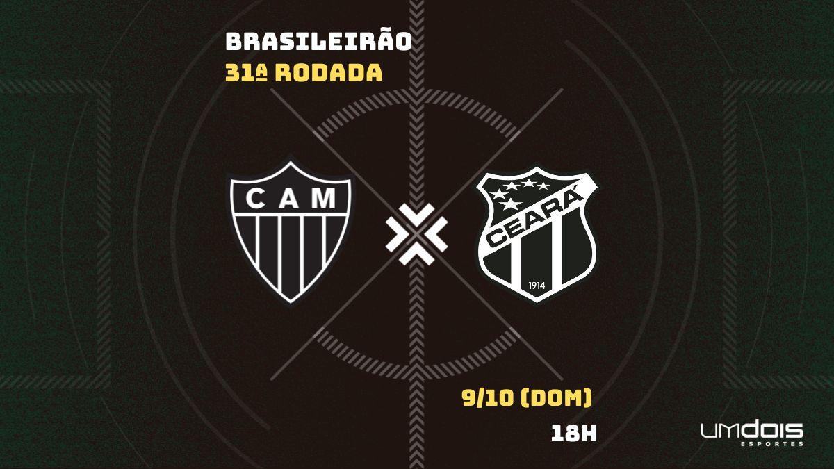 Atlético-MG x Ceará: veja onde assistir ao vivo, horário, escalações e arbitragem