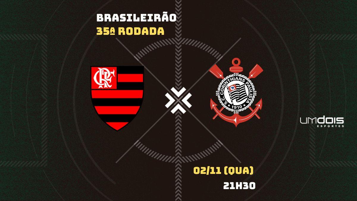 Flamengo x Corinthians: onde assistir ao vivo, horário, escalações e arbitragem