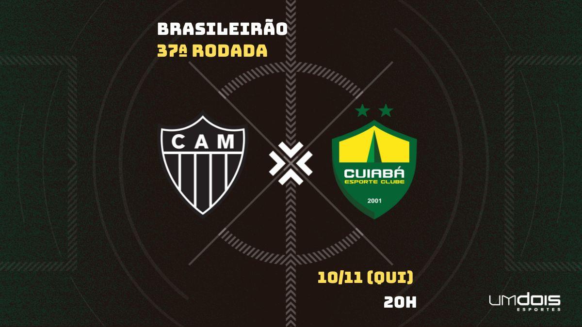 Atlético-MG x Cuiabá: onde assistir ao vivo, horário, escalações e arbitragem