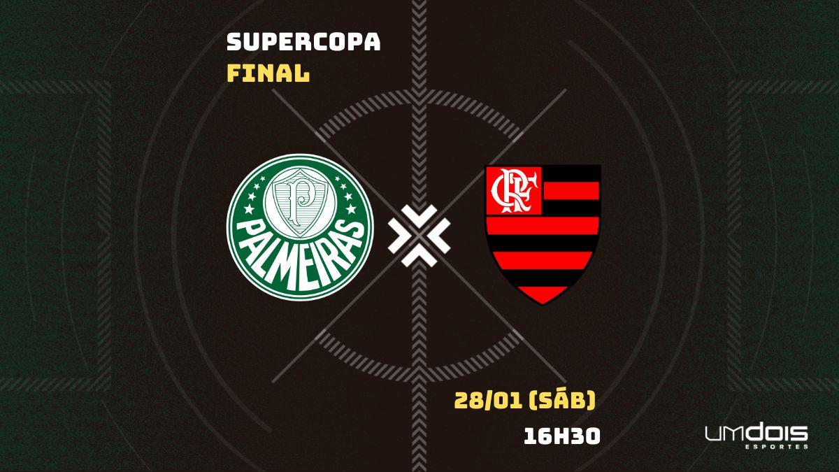Palmeiras x Flamengo.
