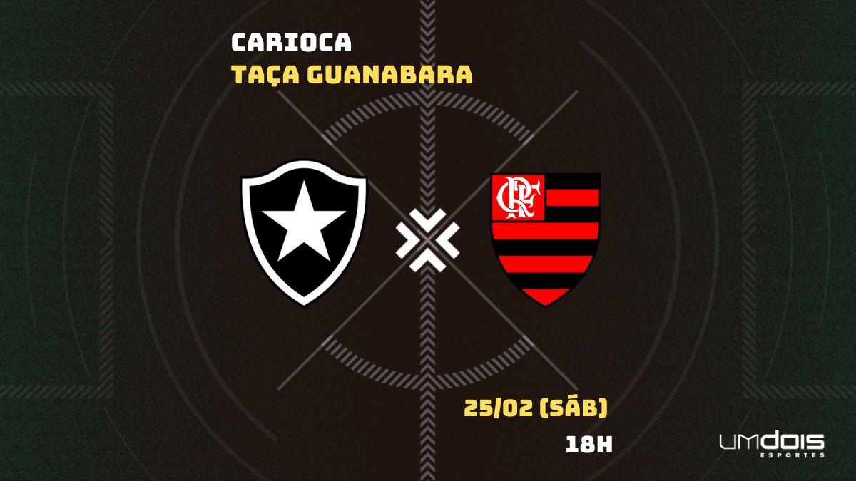Botafogo x Flamengo: transmissão