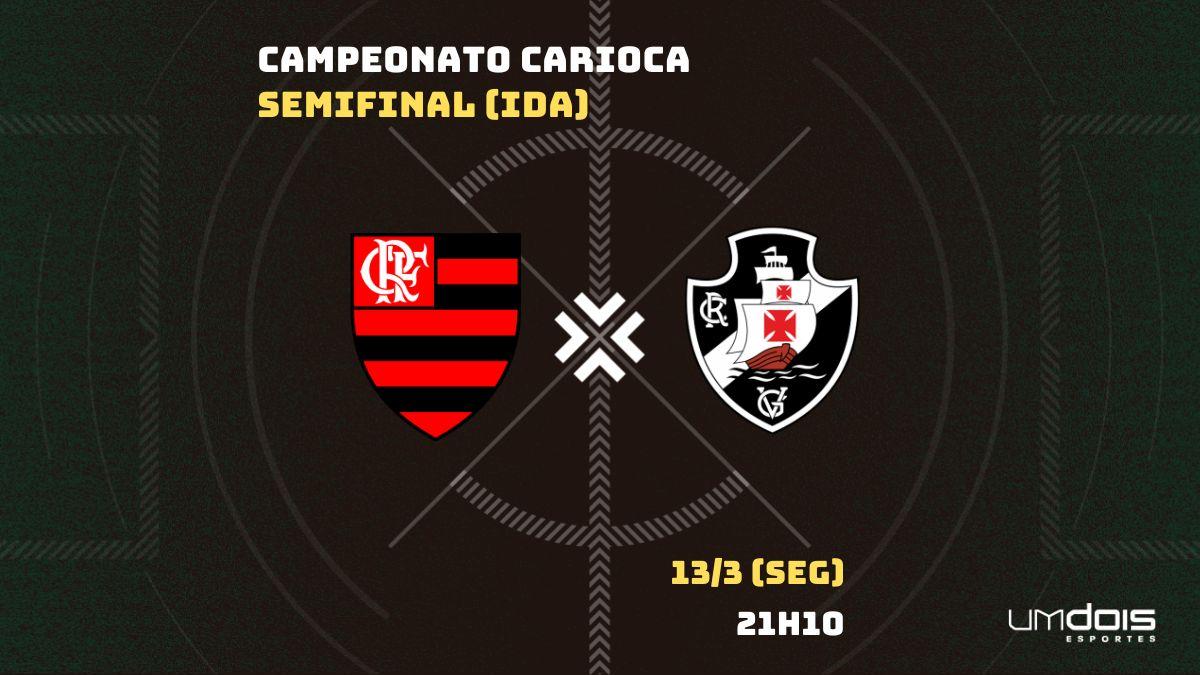 Flamengo x Vasco: semifinal do Campeonato Carioca