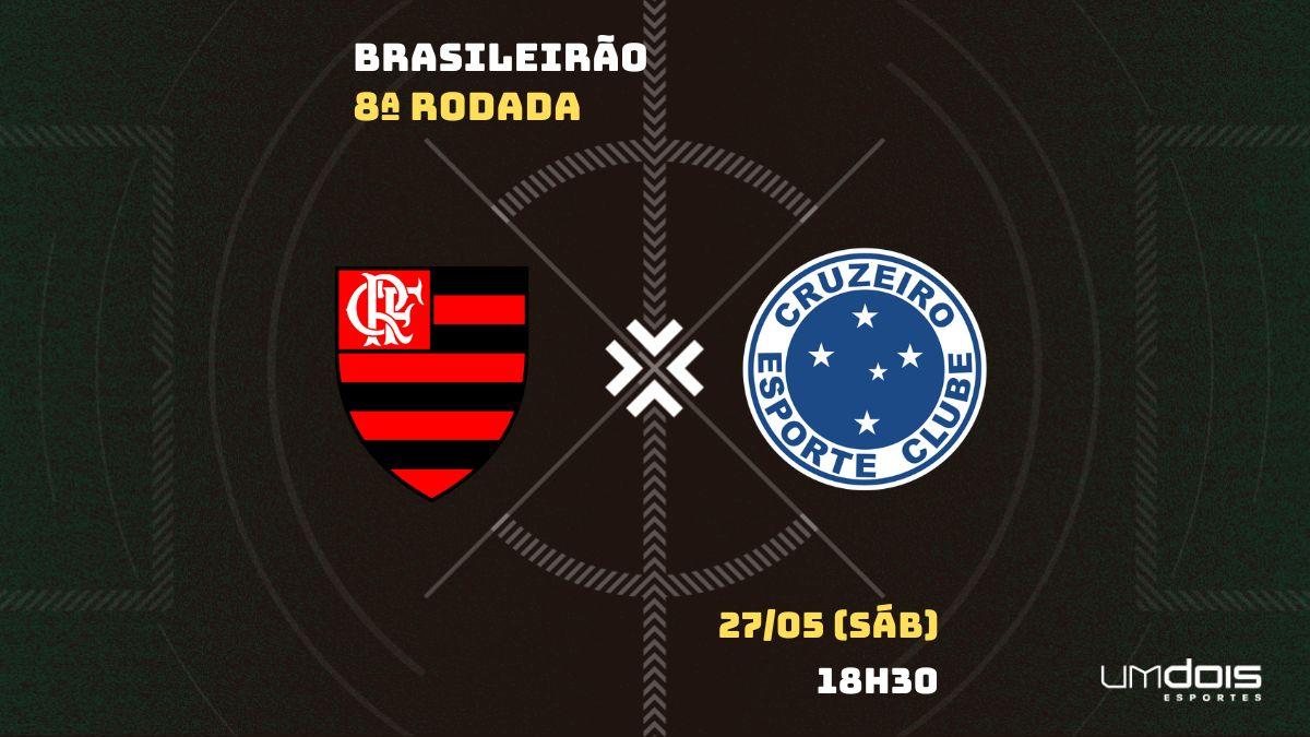 Flamengo x Cruzeiro: onde assistir, horário, escalações e arbitragem